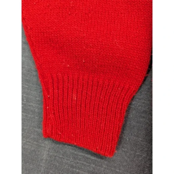 Vintage Middlebrook Park Sweater Red Holiday Ugly Sweater Grandma Core Size M - Picture 8 of 13